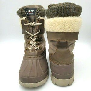 Storm By Cougar Women’s Size 7 Brown Waterproof Snow Winter Boots